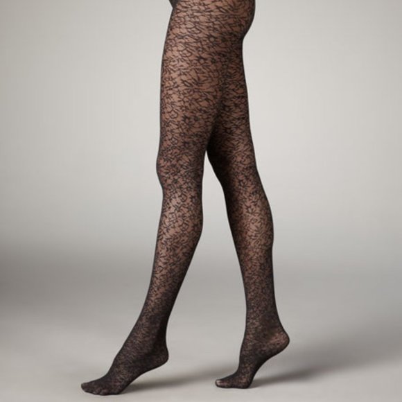 Wolford Accessories - NEW Wolford Baroque Lace Purple Night Small